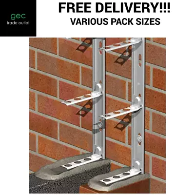 £15.99 • Buy Wall Starter Kits - Stainless Steel - Ties & Fixings 2.4M FREE DELIVERY