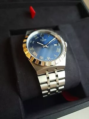 £1750 • Buy Tudor Royal 28500 Men's Blue 38mm Watch 2021 