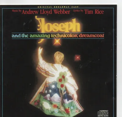 JOSEPH AND THE AMAZING TECHNICOLOR DREAMCOAT  Original Broadway Cast Cd • £4.99