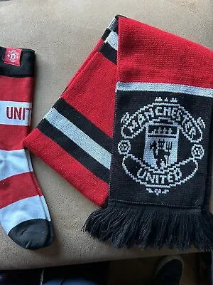 Manchester United Scarf And Socks • £3