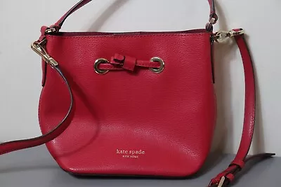 Size 21.5cm Women's  Kate Spade  Red Handbag. Great Condition. Bargain Price. • $70