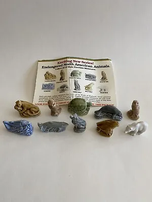 Vintage Entire Lot Of Wades Figurines Endangered Species • $12