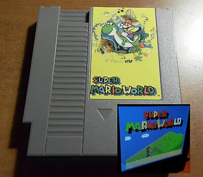 Super Mario World: NES Cartridge (Hummer Team) • $49.99