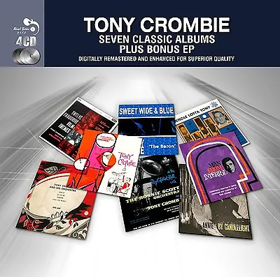 £8.95 • Buy Tony Crombie ~ Seven Classic Jazz Albums Plus Bonus Ep - New Sealed 4cd Set #