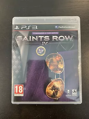 Saints Row IV - Commander In Chief Edition (PS3) Complete Great Condition • $15