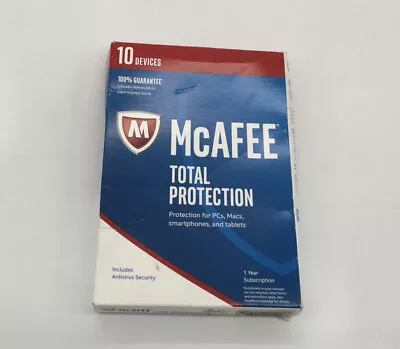 McAFEE Total Protection 2016/2017-Includes Antivirus Security For 1 DEVICES • $24.97