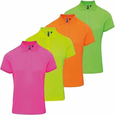 £2.94 • Buy Womens Polo Shirts Plain Short Sleeve Sports Ladies Casual Tshirts Pique Tee Top