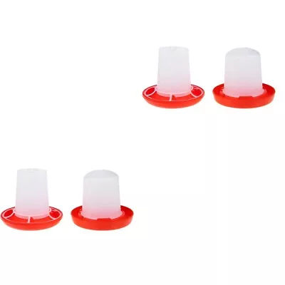 2 Sets Chicken Feeder Waterer Chick Waterer Quail Feeder Water Feeder • $13.55