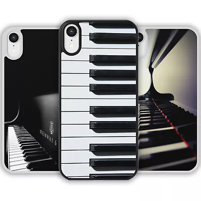 GRAND PIANO Keyboard Keys Phone Case Cover For IPhone Samsung Music Player Notes • £6.79