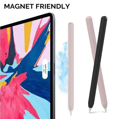 £3.80 • Buy For Apple Pencil 2nd Gen Sleeve Soft Silicone Grip Case Cover Holder IPad Pencil