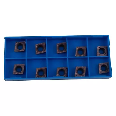 Excellent Quality CCMT09T304 Carbide Inserts For Metal Turning Set Of 10 • £11.95