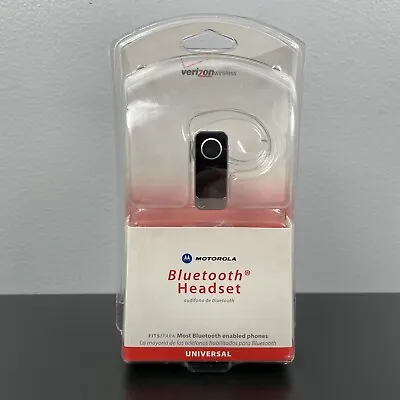 Verizon Wireless Motorola Universal Bluetooth Headset Ear Hook Black H695 New • $24.99