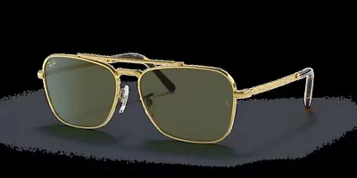 Ray-Ban Sunglasses RB3636 New Caravan 919631 Gold Green 58-15 140  • $89