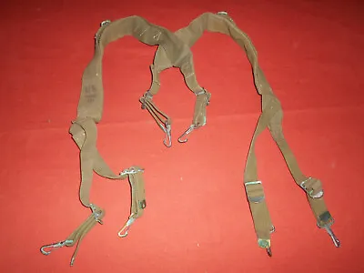 U.s.army  :  M-1936 Suspenders   1951   Korea War  Militaria • $29.99