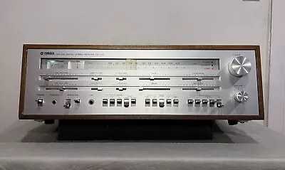 YAMAHA CR-1000 VINTAGE MONSTER STEREO RECEIVER Serviced & Partial Recapped • $1340