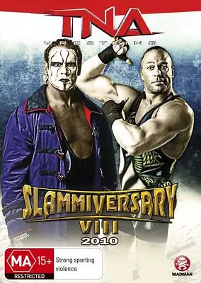 TNA Wrestling Slammiversary VIII 2010 DVD SPORT Ric FLAIR STING AJ STYLES NEW R4 • $8.90