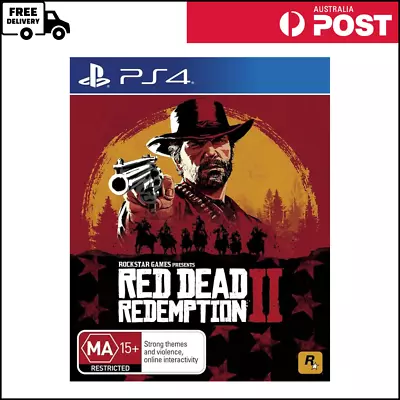 Red Dead Redemption 2 PS4 NEW - FREE AUSTRALIAN SHIPPING • $37.95