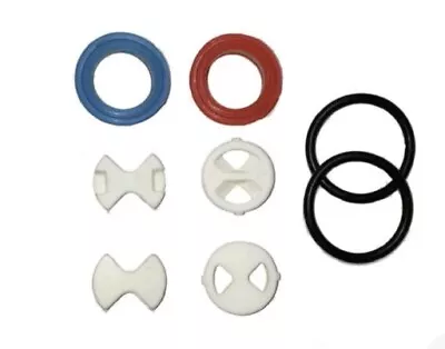 Tap Valve Replacement Ceramic Disc & Silicon Washer Gasket Insert 1/2'' • £3.79