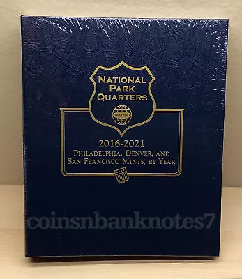 New Whitman Coin Album: National Park Quarters Vol.2: 2016-2021 / #3059 • $32.90