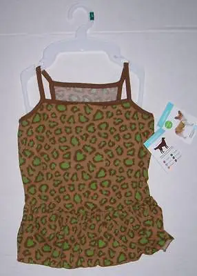 Martha Stewart Pets Leopard Print Dog Dress With Ruffle Size Large NWT • $13