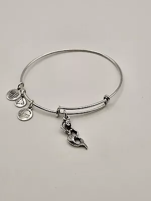 Alex & Ani Mermaid Ocean Beach Silver  Charm Bangle Bracelet ✨️✨️ • $2.99