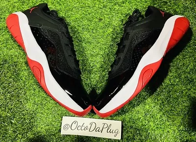 Nike Air Jordan 11 Low CMFT Black Red Mens Multi Sizes DM0844-005 • $79.99