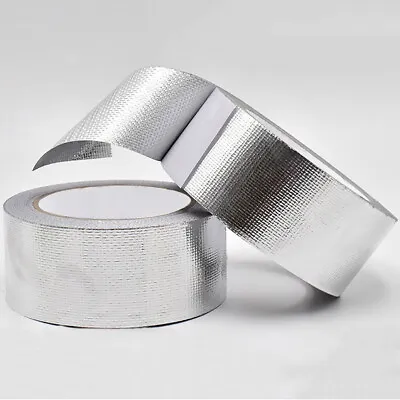 $9.80 • Buy 5Mx5CM Car Exhaust Pipe Headers Insulation Thermal Heat Wrap Roll Tape Radiation