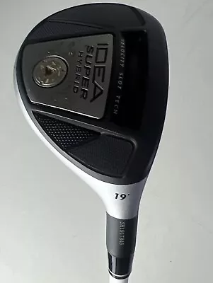 Adams IDEA Super Hybrid 19 Graphite Stiff S RH Ozik Matrix Shaft Headcover Incl • $49.98