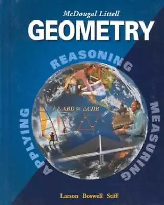 McDougal Littell High Geometry: Student Edition Â© 2001 2001 - ACCEPTABLE • $7.33