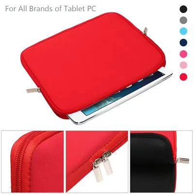 2019 New Fashion Tablet Bag Sleeve Case Protective Pouch Cover Shockproof Soft • £5.06