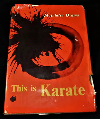 THIS IS KARATE M Oyama HC 1973 Martial Arts SCARCE  Flaw • $44.10