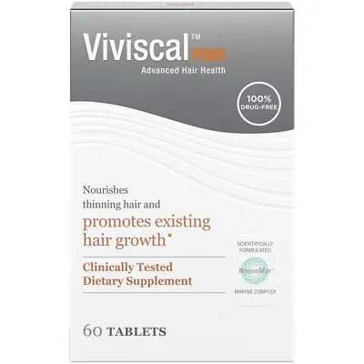 Viviscal Man Advanced Hair Growth Tablets 60 Tablets • $39.99