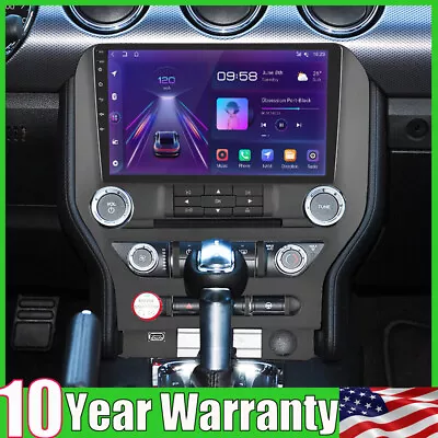 Android 13 For Ford Mustang 2015-2021 Car GPS Navi Radio Stereo WiFi BT FM • $195.96