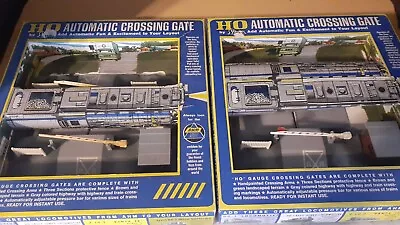 TWO Vintage HO Scale AHM Automatic Crossing Gate 5603 -NEW - See Pics. • $11