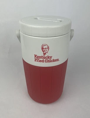 $10 • Buy Vintage Kentucky Fried Chicken KFC Coleman Plastic Water Jug 5590 11  Thermos