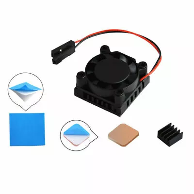 Fast Cooling Square 1/2 Fan Single Fan With Heatsink For Raspberry Pi 3B/3B+CPU • $14.98