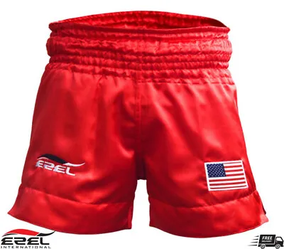 Mens Boxing Shorts MMA Muay Thai Fight Kick Boxing Martial Arts Gear • $14.99