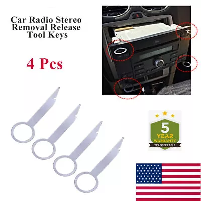 4X Car Radio Stereo Removal Release Tool Key For Audi Mercedes Benz Ford VW USA • $2.99