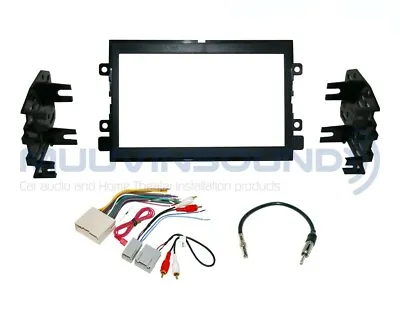 Radio Stereo Installation Dash Kit Combo 2DIN + Wire Harness + Antenna F74 • $37.99