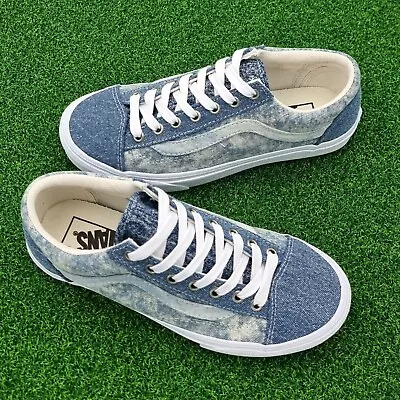 RARE-SIZE 9 US-Men's VANS 'STYLE 36 DENIM' Skate Shoes Sports Sneakers-NEW! • $69