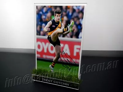 $119.99 • Buy ✺Signed & Framed✺ TRENT COTCHIN Photo COA Richmond Tigers AFL 2017 2019 Jumper