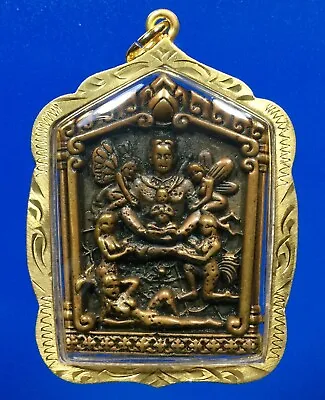 $8.99 • Buy Thai Amulet KHUN PHAN Goddess Of Love Attraction Charm Talisman Pendant 