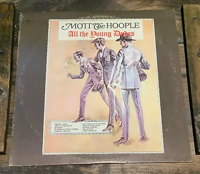 MOTT THE HOOPLE - 'All The Young Dudes' - VG+ Vinyl - Columbia KC 31750 1972 • $15