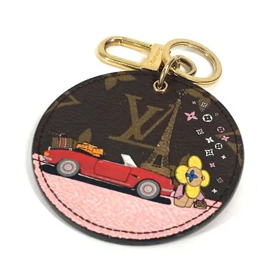 LOUIS VUITTON M68651 Monogram Portocle Ilustre Vivienne Bag Charm Key Holder • $200