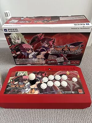 RARE Real Arcade Fight Stick Japan Import PlayStation3 PS3 HORI ARCANA HEART 3 • £219.99