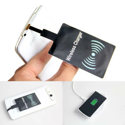 $4.24 • Buy Wireless Fast Charging Receiver Charger Adaptor For Samsung Android IPhone Typec