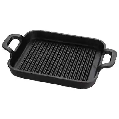 ProGarden Cast Iron Barbecue Dish Outdoor Grill Picnic BBQ VAGGAN VidaXL • £25.99