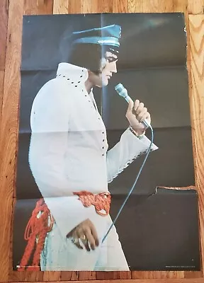 Elvis Poster From Scotland 1972 • $1