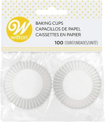 $6.49 • Buy Wilton Mini White Baking Cups Mini Cupcake Liners