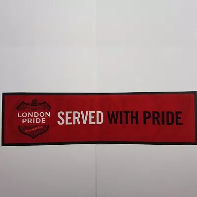 Fullers London Pride - Bar Runner Beer Mat Home Bar - 9.5  X 35  • £13.99